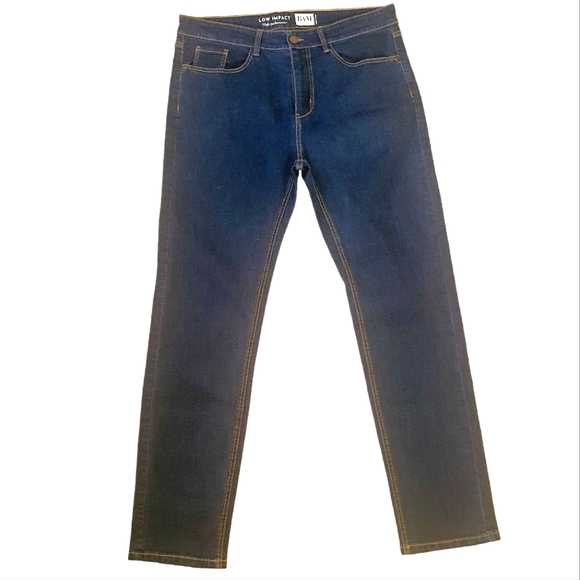 BAM Other - BAM Clothing 73 Zero Bamboo Denim Straight Leg Jeans Dark Blue Size 36 L32 NWT